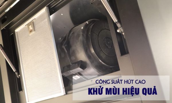 Máy hút mùi áp tường Malloca Horizon K1574 11 HORIZON K1574 công suất hút mạnh mẽ
