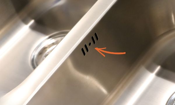 Chậu rửa chén Inox Malloca MS 1025L NEW 12 MS 1025L New lỗ thoát chống tràn