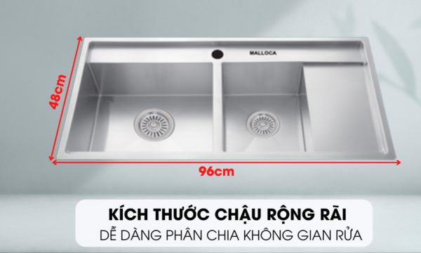 MS 6305 kích thước chậu rộng rãi