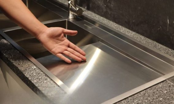 Chậu rửa chén Inox Malloca MS 6306T 10 MS 6306T bàn chờ thiết kế rộng