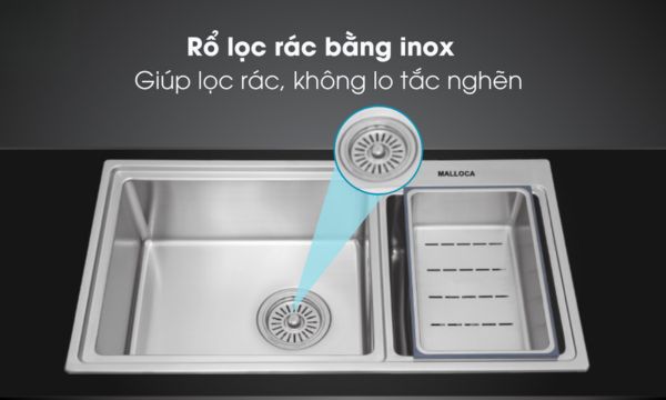 MS 8801 bộ lọc rác bằng inox tiện lợi