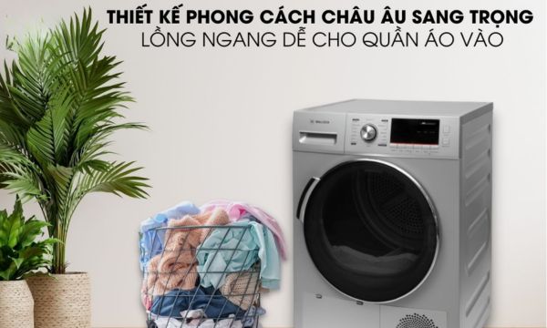Máy sấy quần áo Malloca MTD-010SIL 9 MTD-010SIL Thiết kế hiện đại, sang trọng