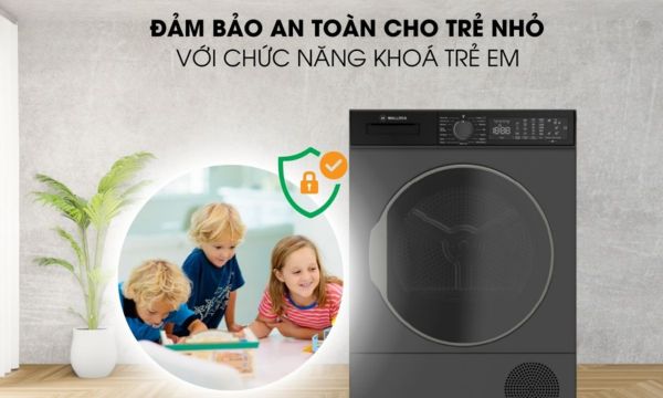 Máy sấy quần áo Malloca MTD-T1510HP - Sấy 10kg 13 MTD-T1510HP 15 chương trình sấy (2)