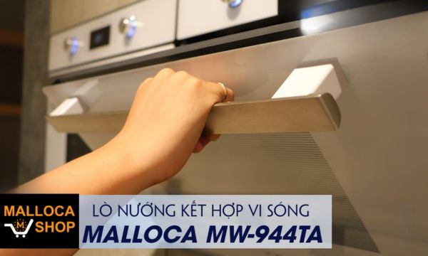 Lò nướng kết hợp lò vi sóng Malloca MW-944TA 9 MW-944TA- tay cầm chắc chắn