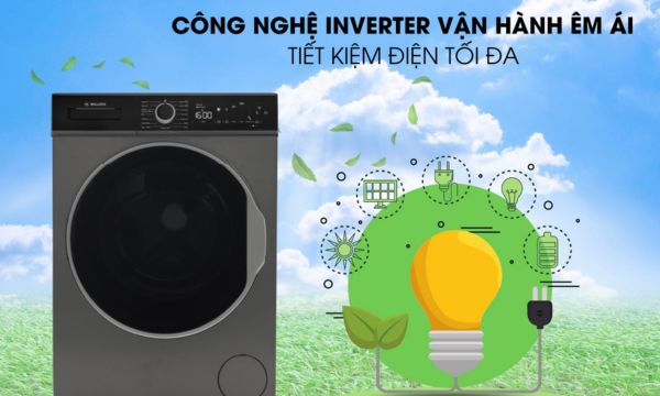 Máy giặt quần áo Malloca MWM-T1510BL 11 MWM-T1510BL Công nghệ Inveter vận hành êm ái