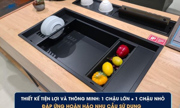 Chậu rửa bát Malloca MYST K86S - MYST K86L 11 MYST K86S - MYST K86L Kiểu dáng chậu