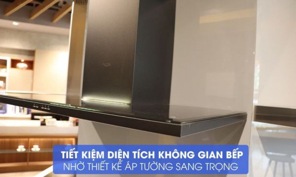 Máy hút mùi áp tường Malloca Slim K1522 - Nhập khẩu Châu Âu 14 SLIM K1522 thiết kế áp tường sang trọng
