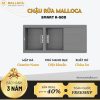Chậu rửa bát Malloca SMART K-500 2 SSMART K 500