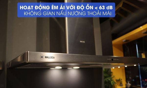 Máy hút mùi Malloca THETA K1520 13 THETA K1520 độ ồn thấp