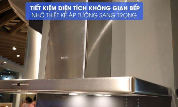 Máy hút mùi Malloca THETA K1520 8 THETA K1520 thiết kế áp tường sang trọng