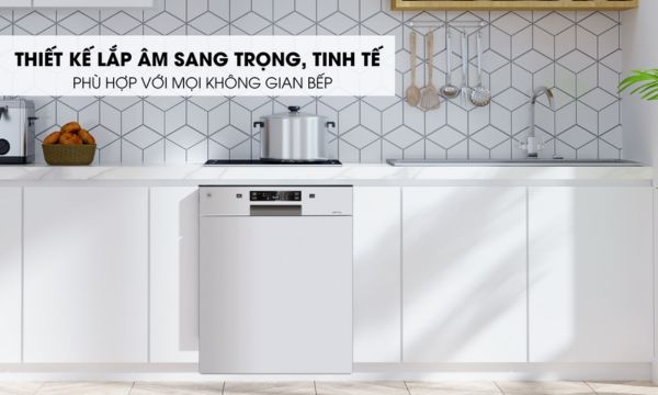 Máy rửa chén âm tủ Malloca WQP12-J7309E E5 7 Thiết kế