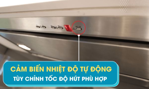 Visso K7205 cảm biến nhiệt tự động