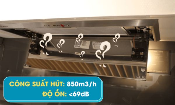 Visso K7205 công suất hút cao độ ồn thấp
