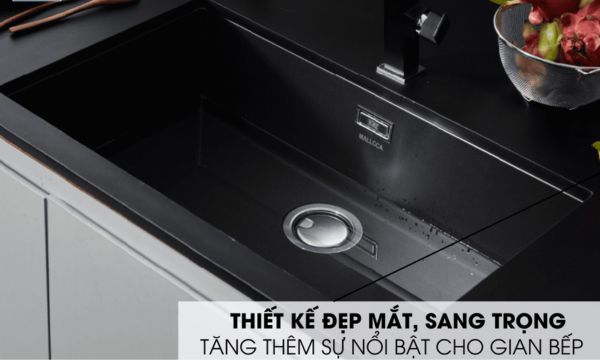 Chậu rửa bát Malloca ZEN K-13040 11 ZEN K-13040 Kiểu dáng độc đáo - màu sắc hiện đại