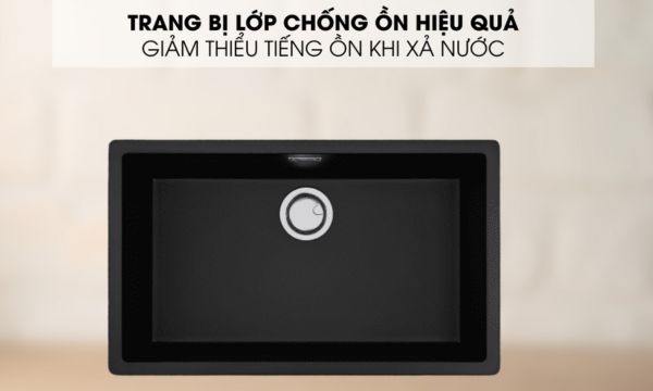Chậu rửa bát Malloca ZEN K-13040 15 ZEN K-13040 Lớp chống ồn và chống ngăn tụ nước