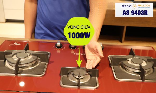 A S 9403R vùng bếp giữa