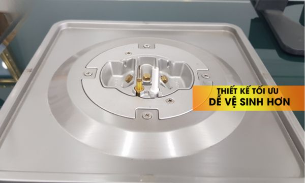 Bếp gas âm 2 vùng nấu Malloca AS 9402B / Màu đen 11 AS 9402B dễ dàng vệ sinh