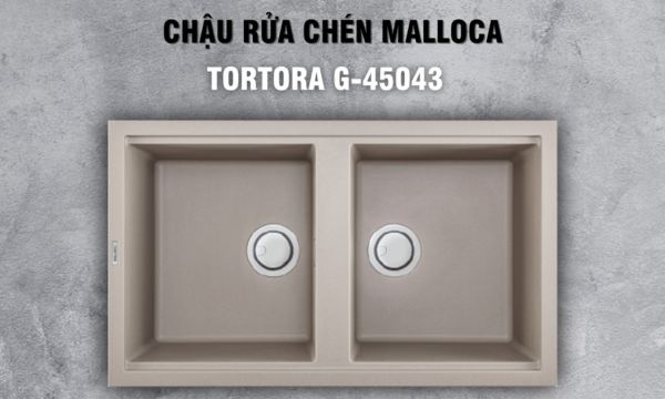 Chậu đá Malloca Tortora G-45043 / Màu đất 7 Chậu rửa chén Tortora G-45043