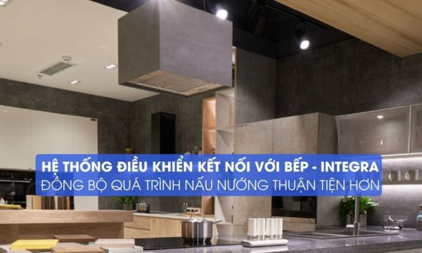 Máy hút mùi đảo Malloca CONCRETE K-400 7 Concrete K-400 hệ thống điều khiển integra