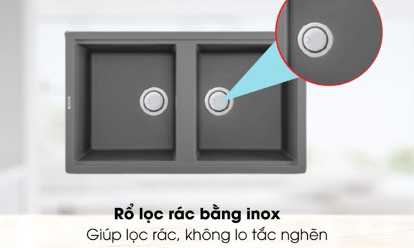 G-45073 rổ lọc rác bằng inox