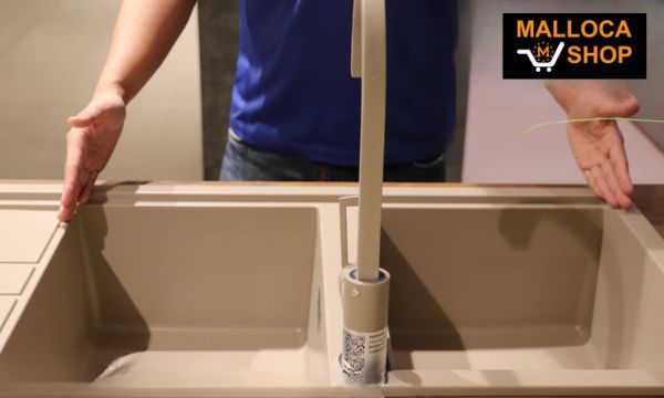 Chậu đá Malloca Tortora G-50043 / Màu đất 10 G-50043 kích thước rộng rãi