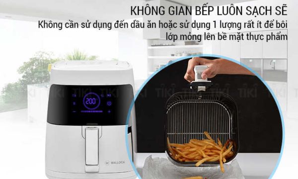 Nồi Chiên Không Dầu Malloca MAF-7515 (Ver 2019) 16 MAF-7515 Không gian bếp