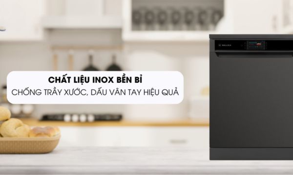MDW10-BS10TFT Chất liệu Inox bền bỉ chống trầy xước