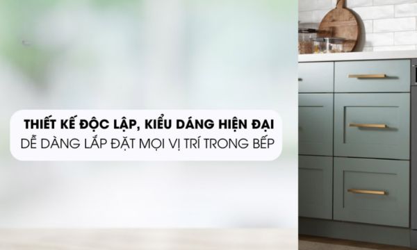 MDW10-BS10TFT Thiết kế hiện đại có thể lắp âm tủ