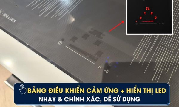 MI 594 LINEAR Bảng điều khiển bếp từ 4 vùng nấu