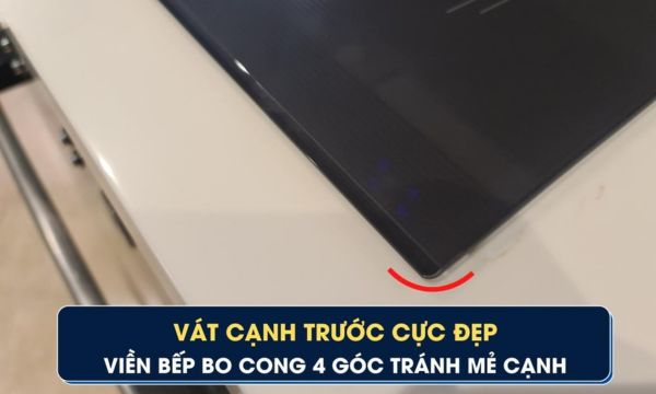 MI 594 LINEAR Cạnh bếp bo cong tinh tế tránh mẻ cạnh