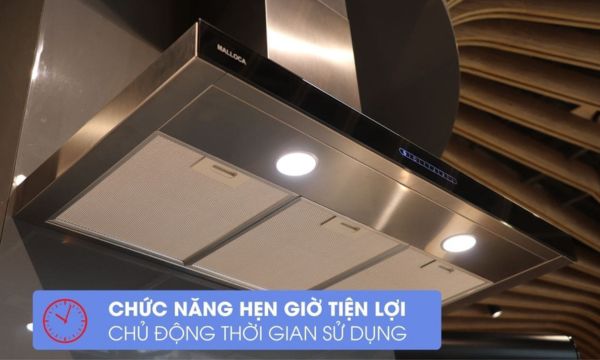 MIN F-205 chức năng hẹn giờ tiện lợi