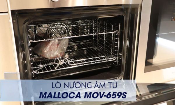 Lò nướng âm tủ Malloca MOV-659S 15 MOV-659S khoang lò bền bỉ
