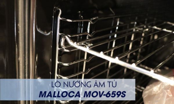 Lò nướng âm tủ Malloca MOV-659S 17 MOV-659S vỉ nướng linh hoạt
