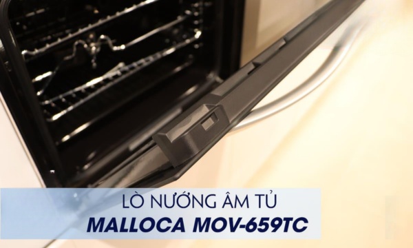 Lò nướng âm tủ Malloca MOV-659TC 9 MOV-659TC khoang lò bền bỉ