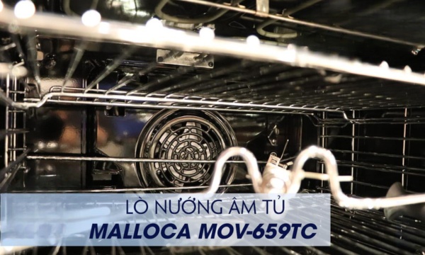 Lò nướng âm tủ Malloca MOV-659TC 10 MOV-659TC phân bổ đều nhiệt