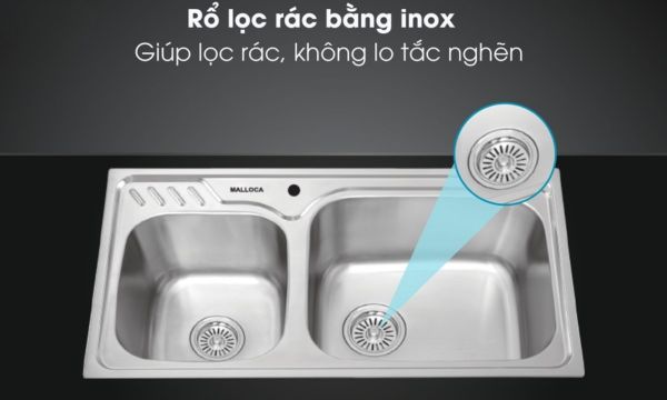 MS 1003 New rổ lọc rác bằng inox tiện lợi