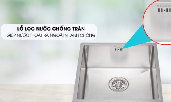 MS 1044P Yên tâm hơn với thoát chống tràn