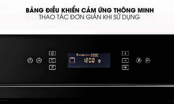Lò hấp âm tủ Malloca MST-48CP 11 MST-48CP Bảng điều khiển cảm ứng thông minh