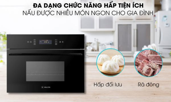 Lò hấp âm tủ Malloca MST-48CP 12 MST-48CP Đa dạng chức