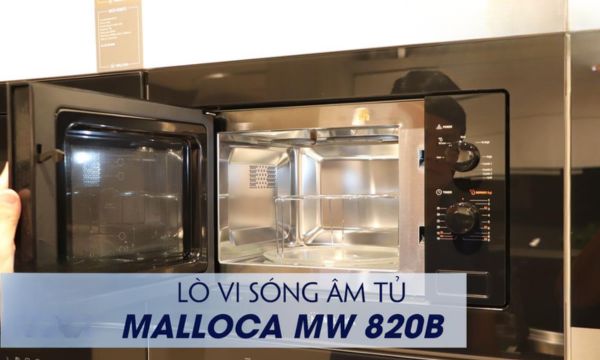 Lò vi sóng âm tủ Malloca MW-820B 6 MW-820B Dung tích lò rộng rãi
