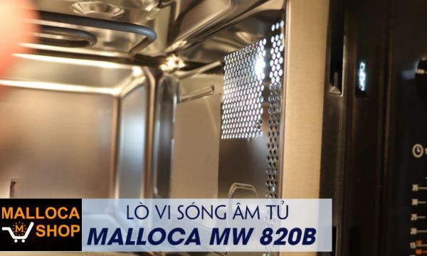 Lò vi sóng âm tủ Malloca MW-820B 9 MW-820B Khoang lò vi sóng chắc chắn, bền bỉ