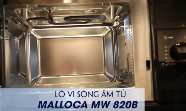 Lò vi sóng âm tủ Malloca MW-820B 8 MW-820B Tính năng hẹn giờ tiện dụng