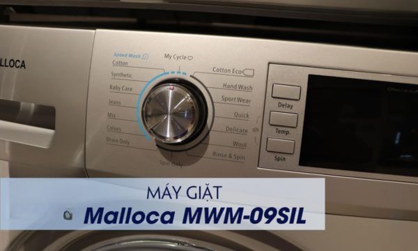 MWM-09SIL 16 chương trình giặt thông minh