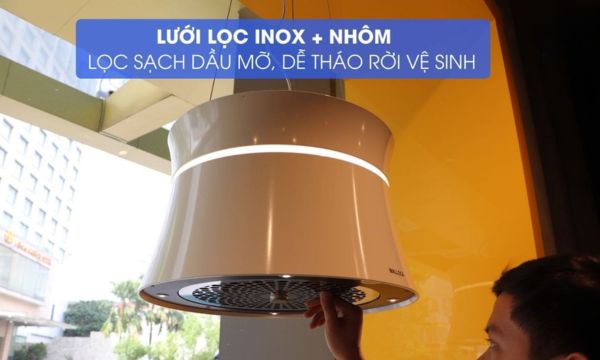 Sophie K-500W lưới lọc dễ tháo rời