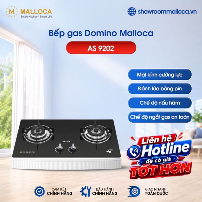 Bếp gas Malloca AS 9202