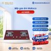 Bếp gas âm 2 vùng nấu Malloca AS 9402R / màu đỏ 1 AS 9402R