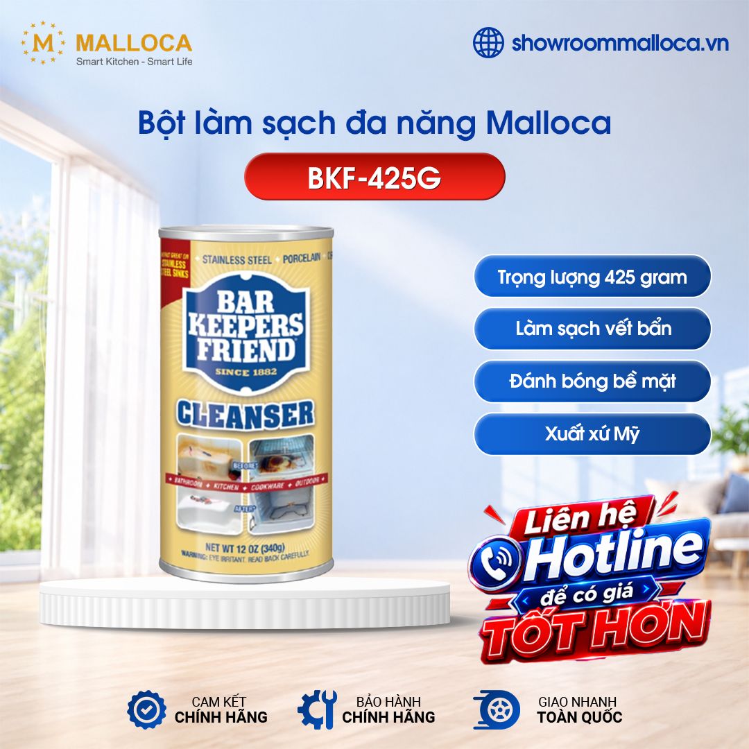 Bột làm sạch đa năng Malloca BKF-425G
