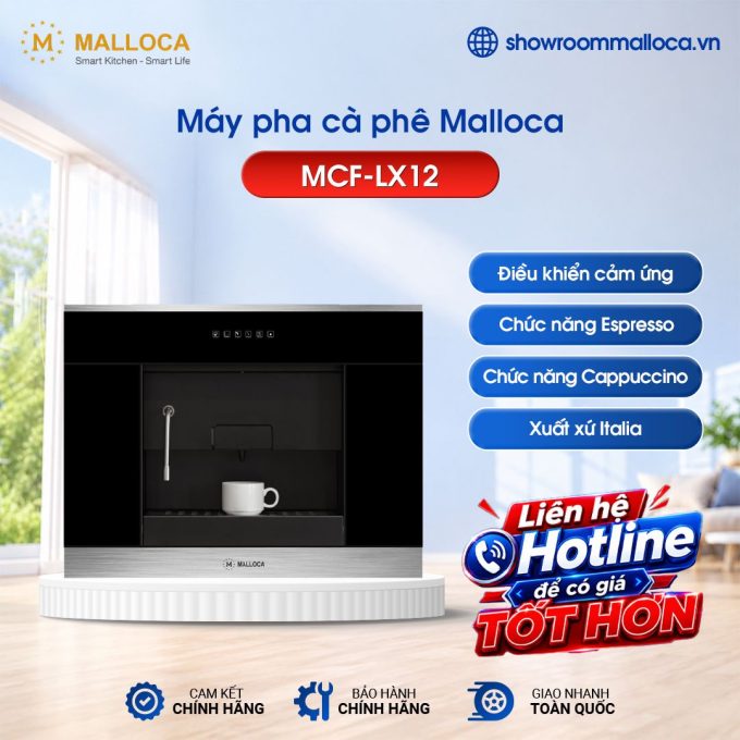 Máy pha cà phê Malloca MCF-LX12