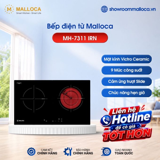 Bếp điện từ Malloca MH-7311 IRN