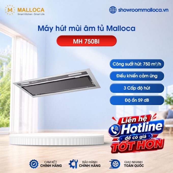 Máy hút mùi Malloca MH 750BI